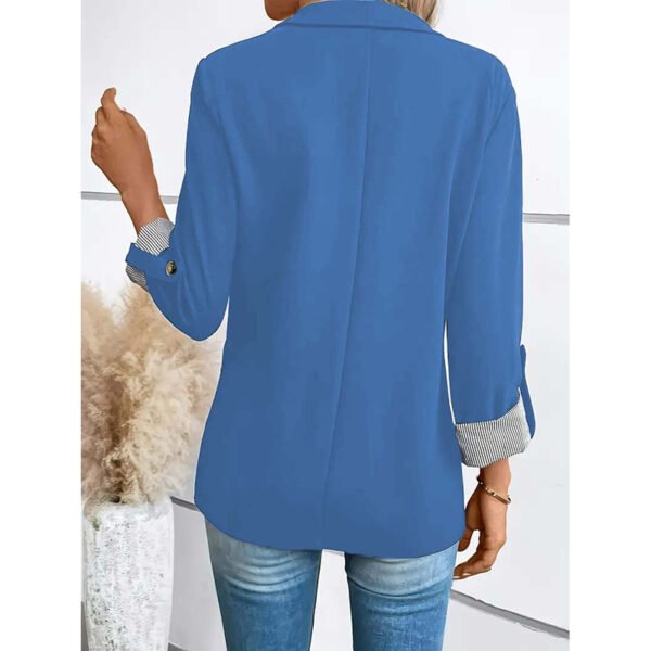 Women's Casual Blazers Open Front Long Sleeve Work Office Suit Jackets Blazer Business Casual Outfits - Image 10