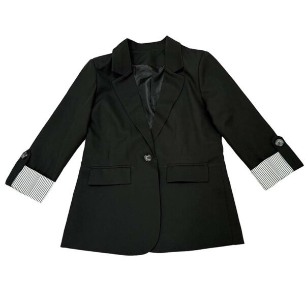 Women's Casual Blazers Open Front Long Sleeve Work Office Suit Jackets Blazer Business Casual Outfits - Image 6