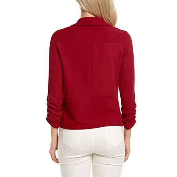 Cardigan Suit Jacket Work New Autumn Women Office Coat - Image 5