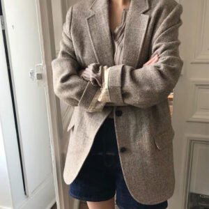 Women Spring Korean Wool Suit