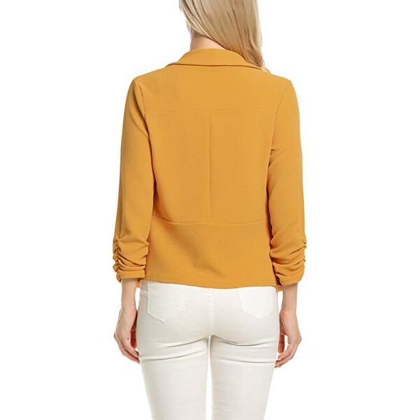 Cardigan Suit Jacket Work New Autumn Women Office Coat - Image 2