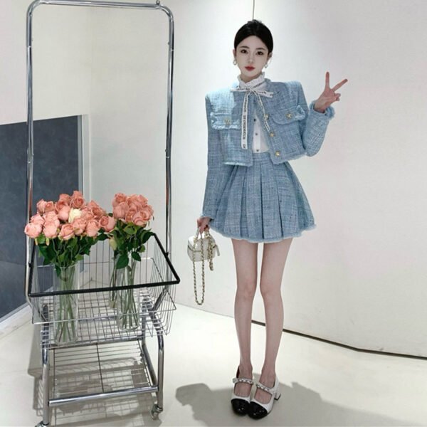 Suit Skirt Temperament Socialite Two-piece Set Small Dress - Image 9