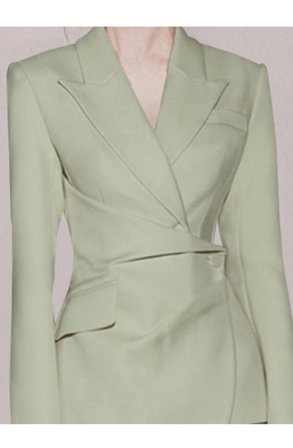 High-grade Retro Pleated Suit Suit Women - Image 8