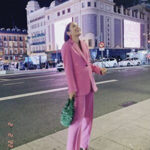 Ladies Fashion Blazer Women Suit Pants