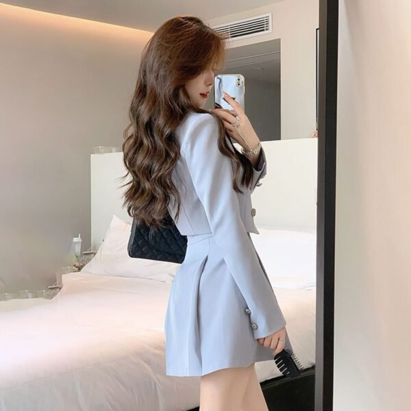 Women's Suit Jacket Skirt Two-piece Set - Image 5