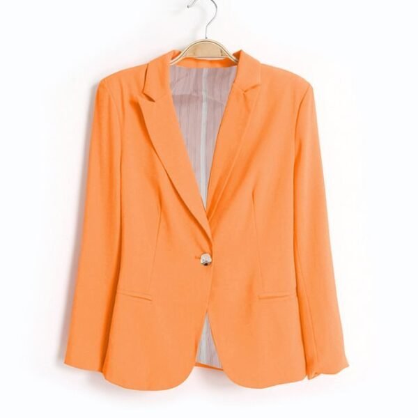 Office Ladies Black Formal Blazer Women Work Suit - Image 7